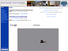 Tablet Screenshot of hockwold.info